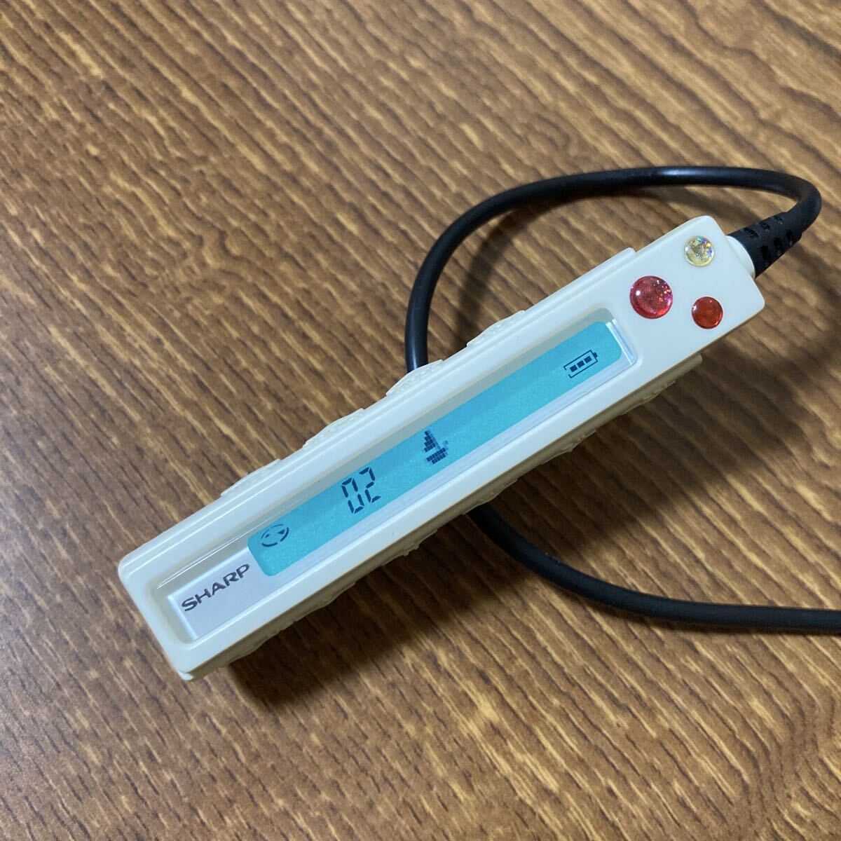 SHARP ポータブルMDプレーヤー用 リモコン 動作確認済 MDウォークマン拍卖