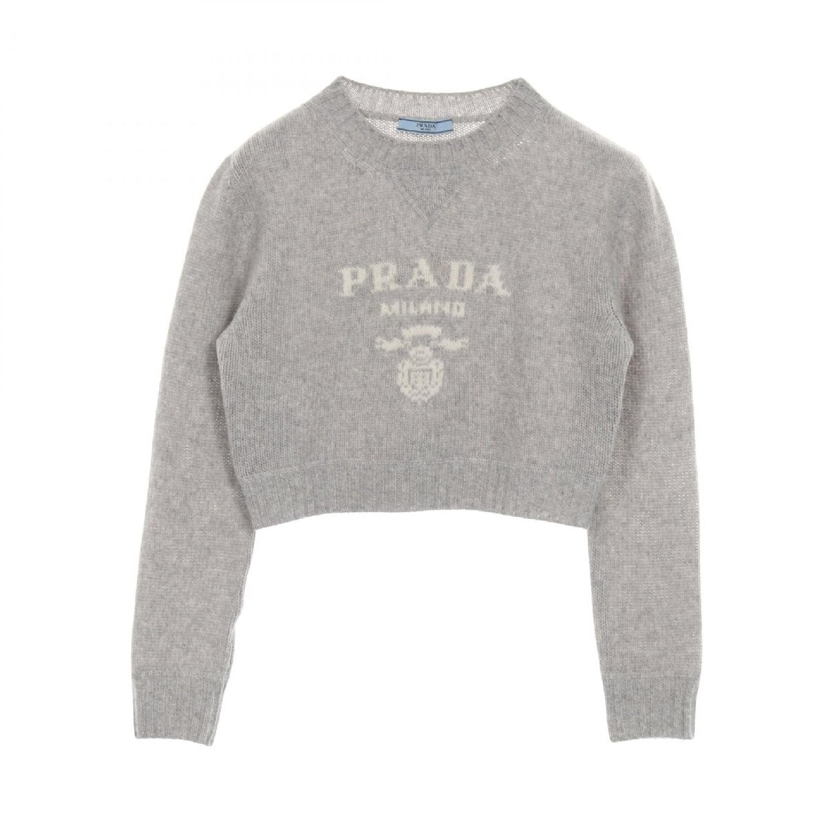 プラダ ロゴ ブランドオフ PRADA カシミヤ ニット 中古 レディース拍卖