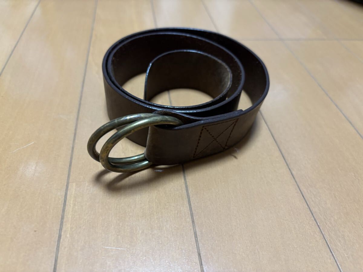 ベルト ブラウン 女性用 本革 レザー 拍卖