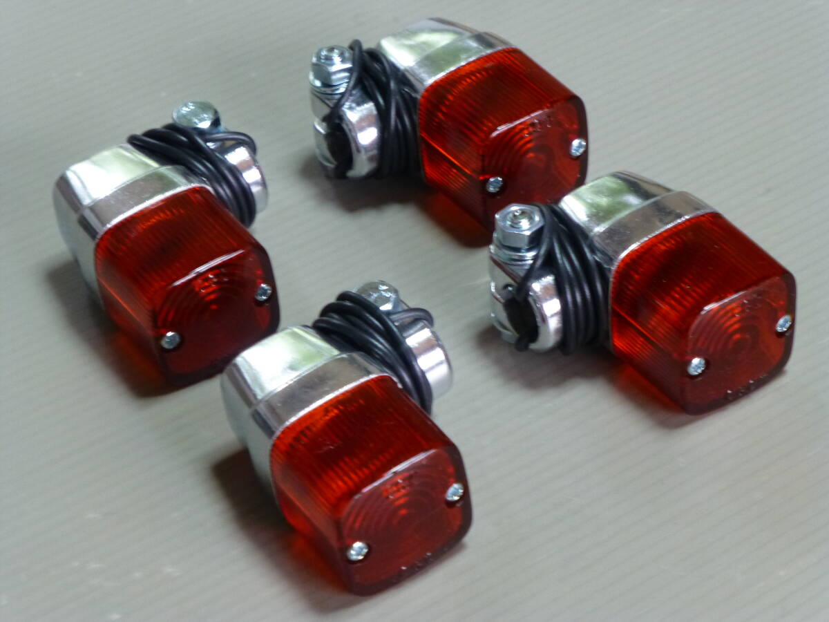 CGC ヨーロピアンウインカー 160型 角 C/A ステー&球付き 1台分セット 汎用 新品拍卖