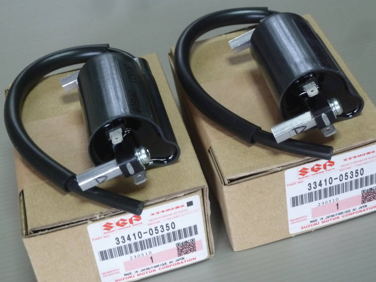 GS400 GSX250E GSX400E スズキ純正 DENSO製イグニッションコイルセット 33410-05350 新品拍卖