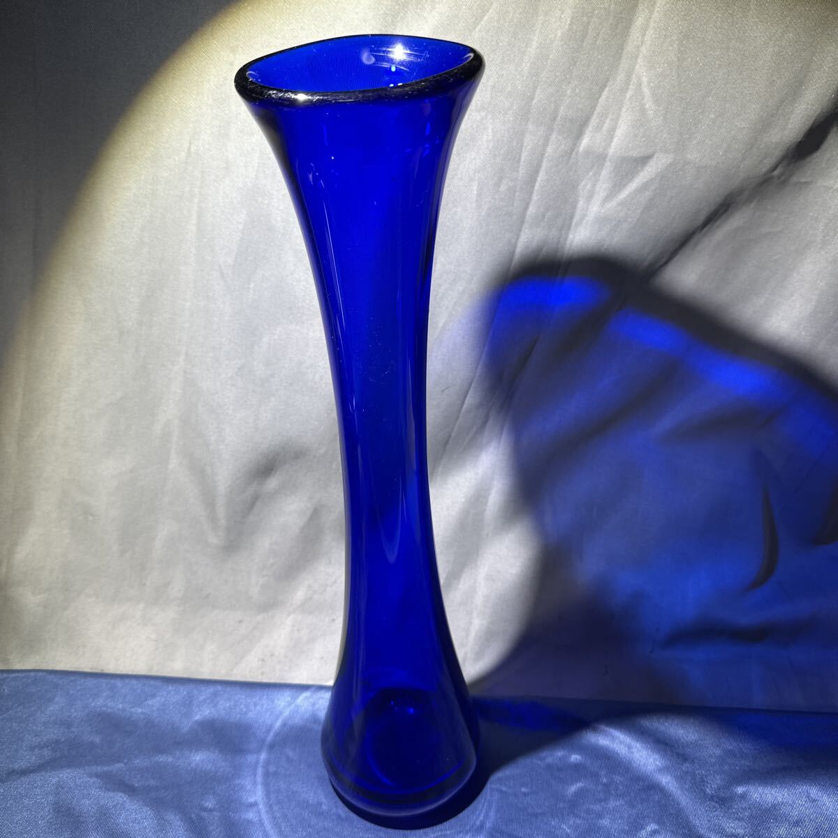 花瓶 ガラス 一輪挿し 置物 花器 インテリア フラワーベース高さ40cm中古拍卖