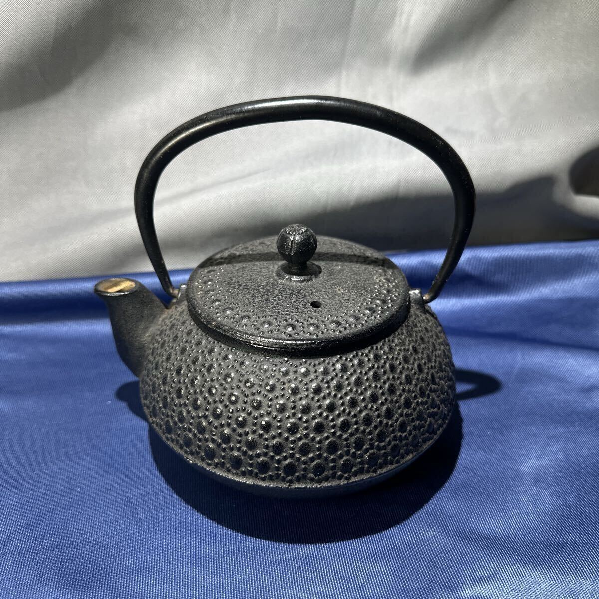 鉄瓶 南部鉄瓶 茶道具 長期保管品 銘があり アンティーク拍卖