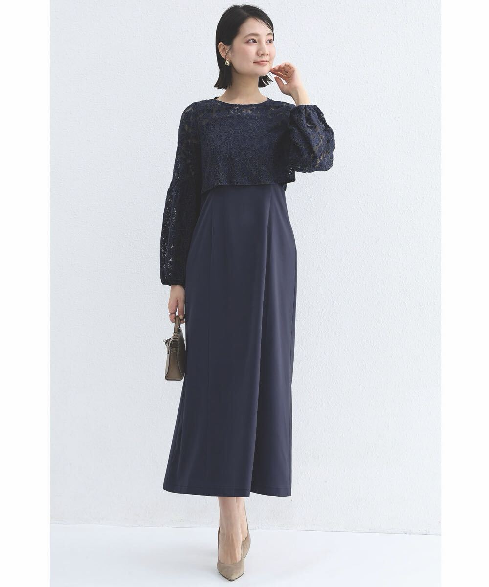 送料無料 Cinderella セットアップ レース ボレロ フォーマル ワンピース 2点拍卖