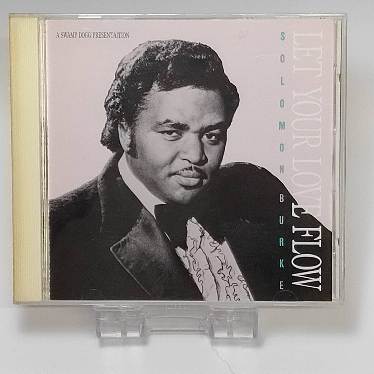日本盤、帯付■ソロモン・バーク【レット・ユア・ラヴ・フロウ】SOLOMON BURKE■キング・オブ・ロックン・ソウル・ゴスペル拍卖
