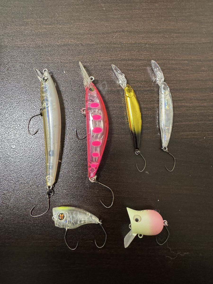 エリアトラウト ルアー セット 中古品 オリカラ 検)ミノー ロデオクラフト モカ MOCA ヴァルケイン ティモン 管釣り スティル スミス拍卖