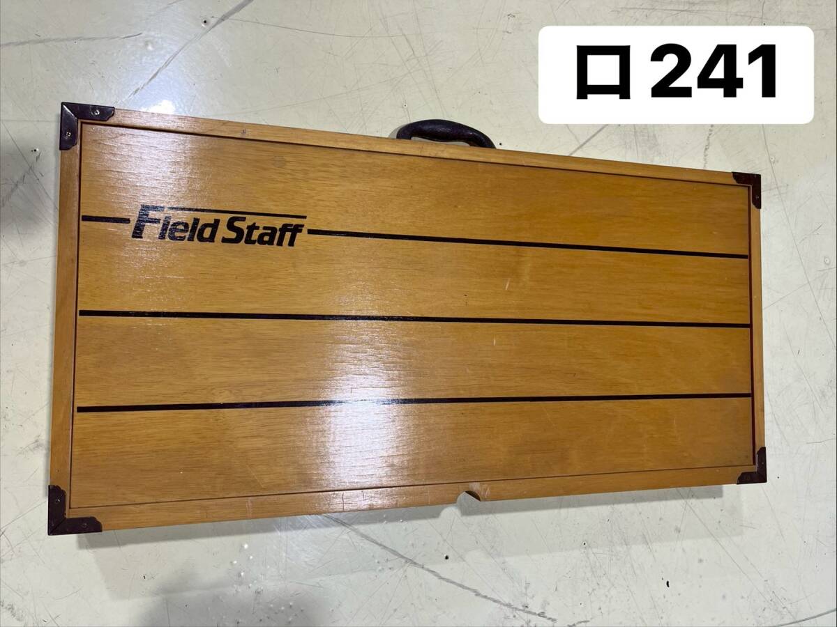 Field Staff フィールドスタッフ 木製テーブルチェアセット ポップアップテーブル アウトドア 持ち運び 4脚 キャンピング(ロ241)拍卖