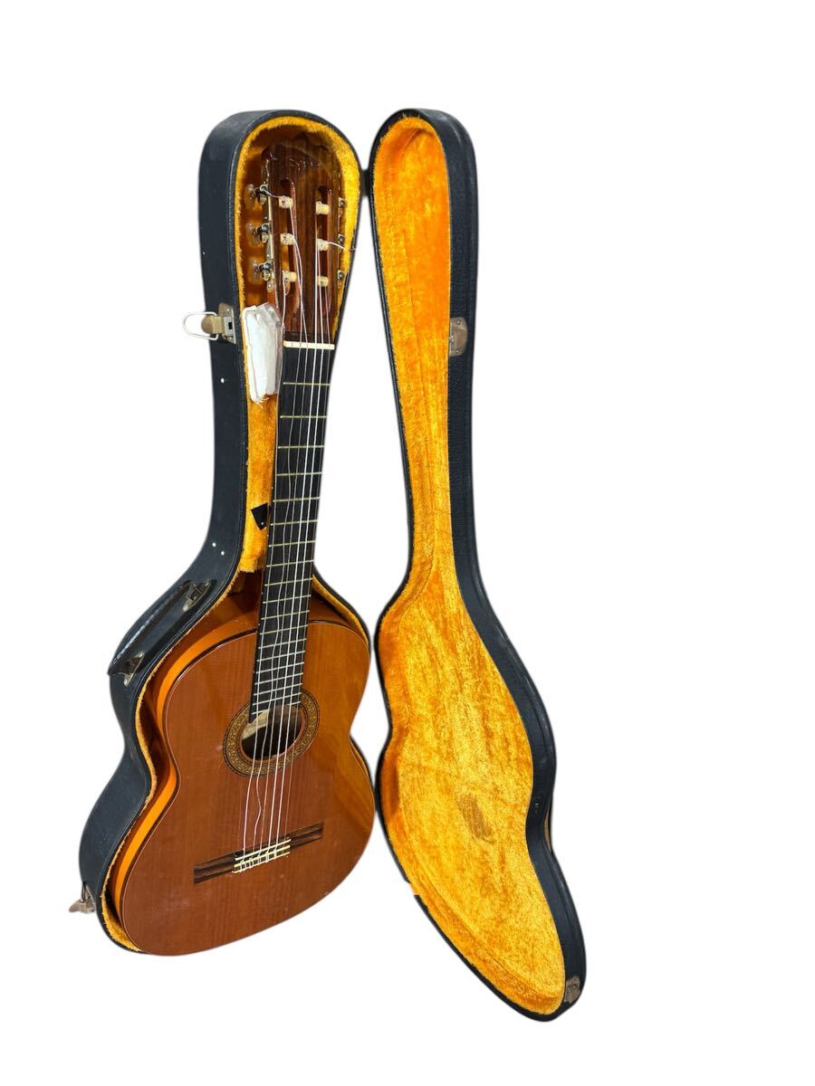 【極美品・1971年製】S.yairi S.ヤイリ 矢入貞雄 F-2G手工クラシックギター No.557 希少モデル ハードケース付 Made in Japan 拍卖
