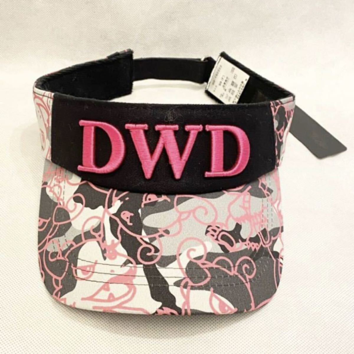 未使用値札付 Dance with Dragon サンバイザー ダンスウィズドラゴン ゴルフ 帽子拍卖