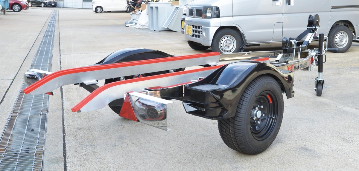 ★☆期間限定大特価!新品!RR-S225・軽登録 ステンレス マックストレーラー ジェットスキー マリンジェット 1艇積み 連結検討書付き☆★拍卖