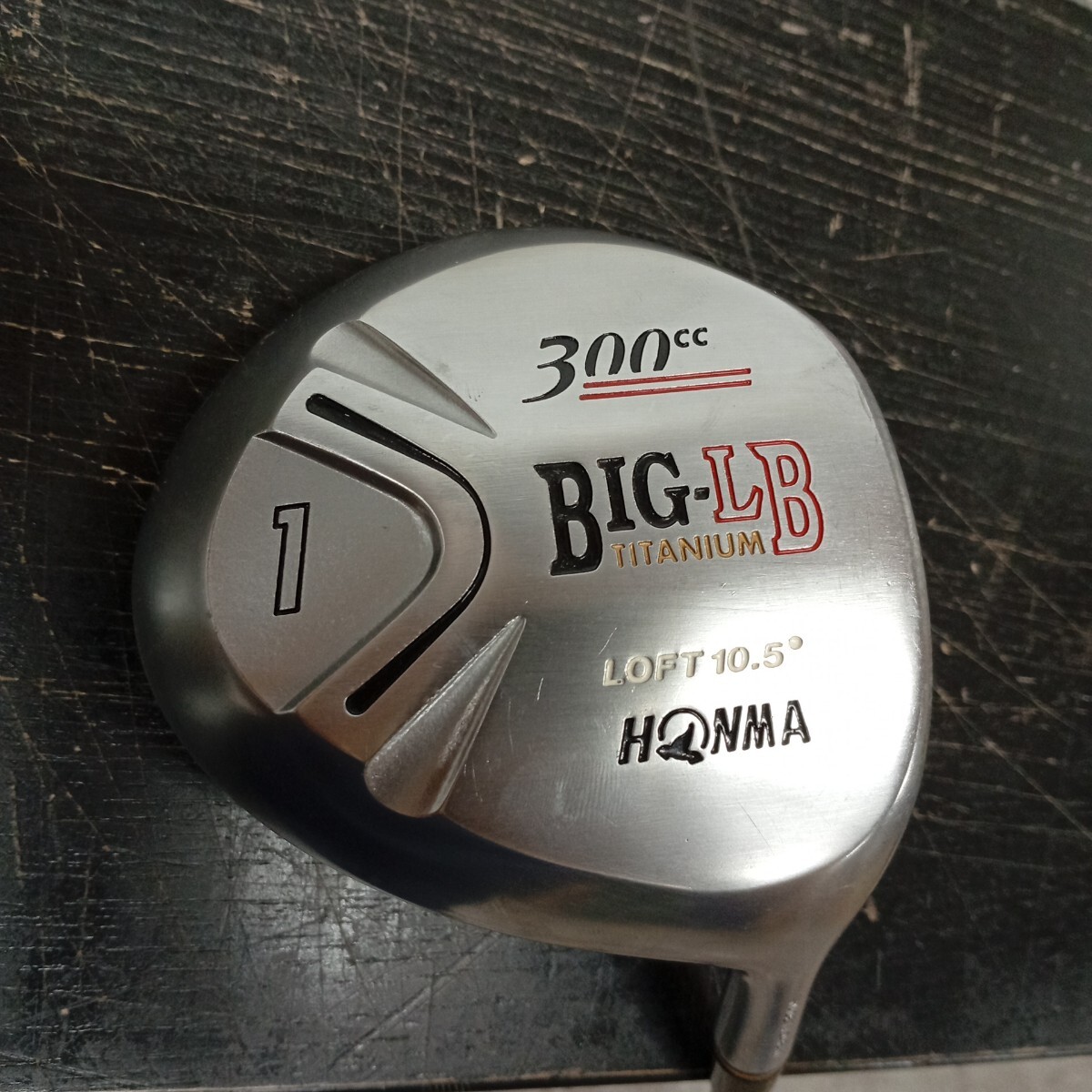 usB-832 HONMA 300cc BIG-LB TITANIUM LOFT10.5 ドライバー 現状品 グリップ劣化有拍卖
