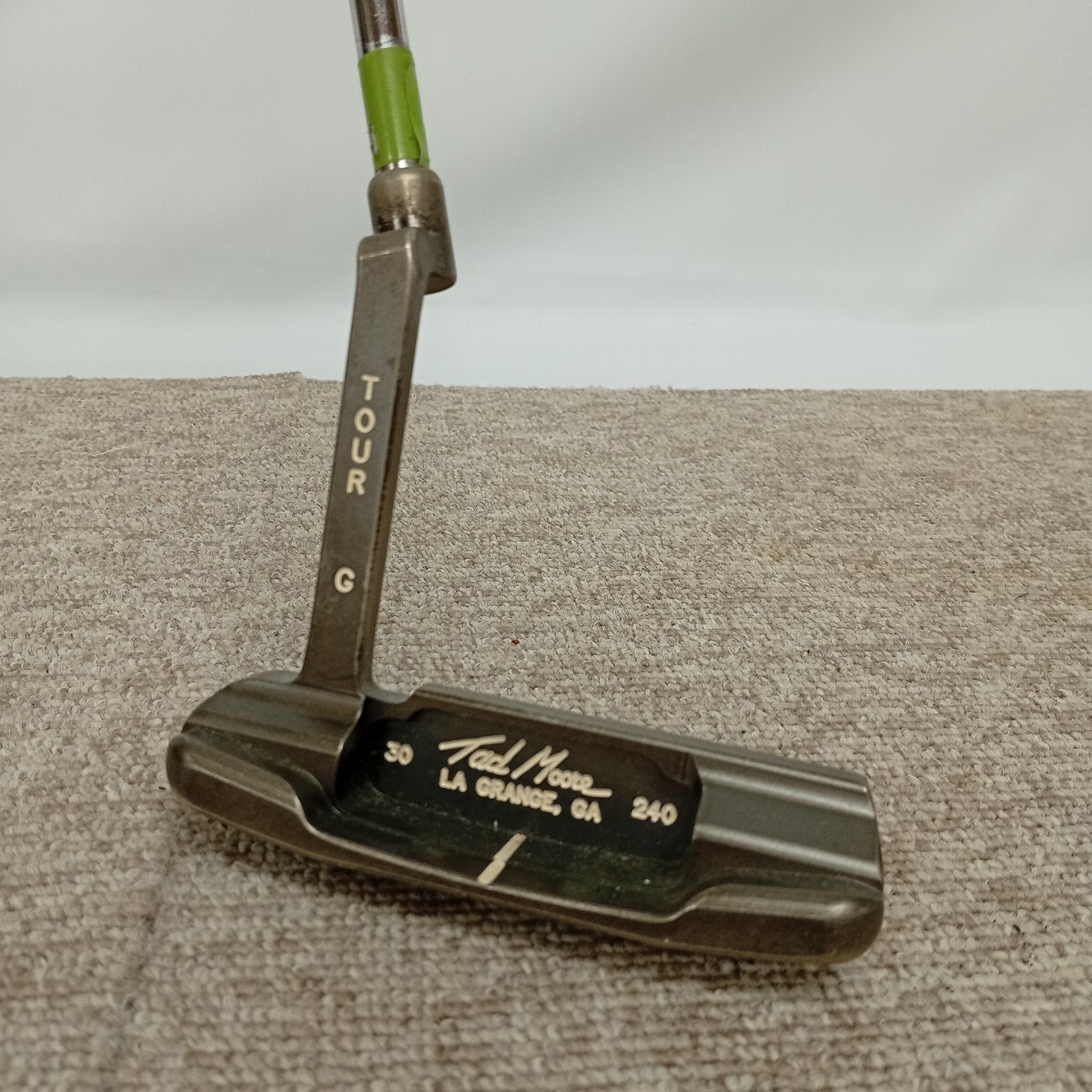 usB-838 Tad Moore タッドモア TOUR G 30 240 LA GRANGE GA GIRAFFE パター 1st PRODUCTION 1998 ゴルフクラブ 現状品 グリップ劣化有拍卖