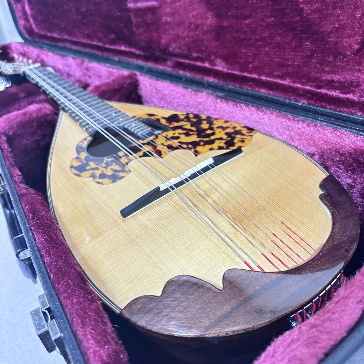 ☆【綺麗】マンドリン No.100 渡辺精次 S.watanabe 2007 ハードケース付拍卖