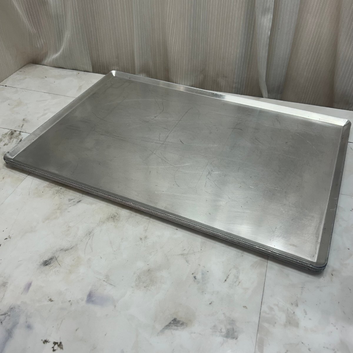 &OG& 遠藤商事 SilverArrow ベイキング天板 ベーキングトレイ 5枚セット アルスター 600×400×12㎜ 業務用 厨房用品 中古品 &H-251158拍卖