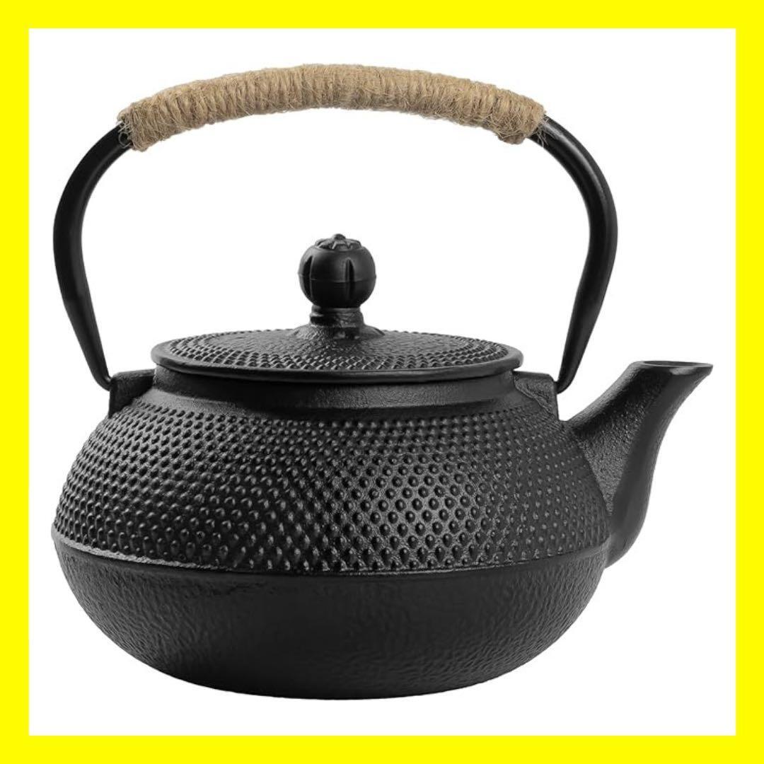 【大特価】鉄瓶 鉄器 南部鉄器 急須 やかん 直火 0.6L K11002拍卖