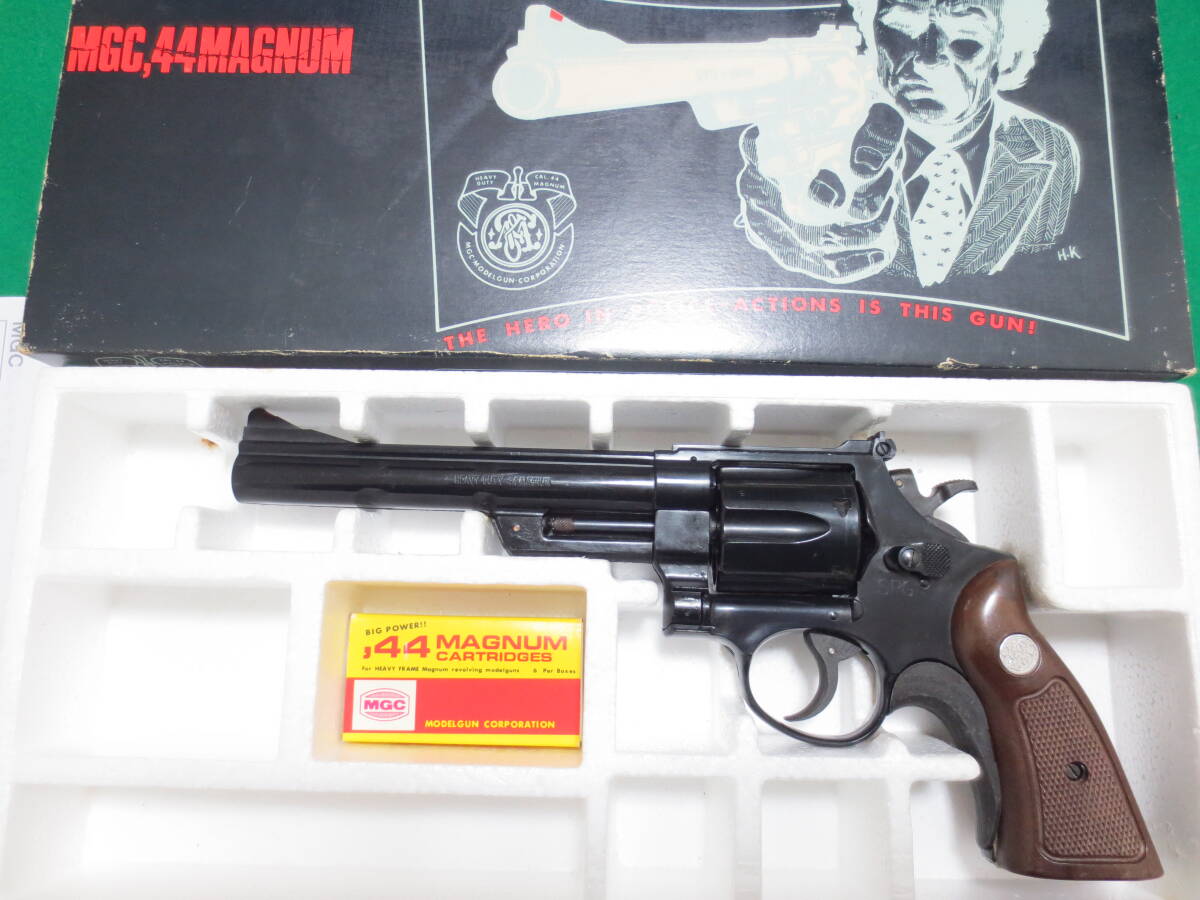 未発火極美品 MGC S&W M29 44マグナム 6.5インチ モデルガン ダーティーハリー拍卖