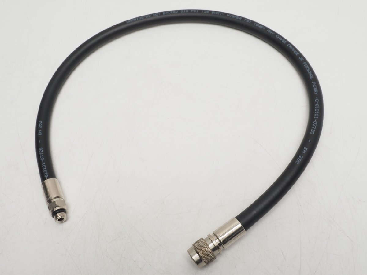 新品 BC用中圧ホース サイズ:67cm ラバーホース スキューバダイビング用品拍卖