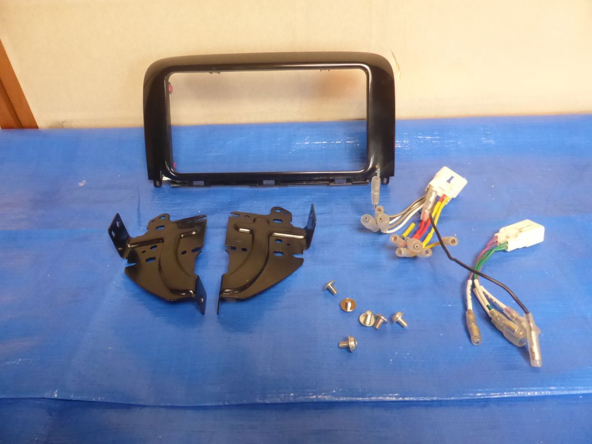 ほ 93++ タント L375S L385S ★ センターパネル ナビ 取付けステー ハーネス オーディオステー 送料600円拍卖