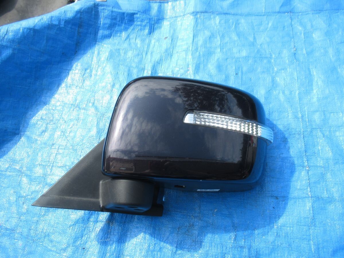 10-3-50 パレット MK21S ドアミラー 左 サイドミラー ウインカー/ターンランプ付 82K4 ZED ルークス ML21S 拍卖