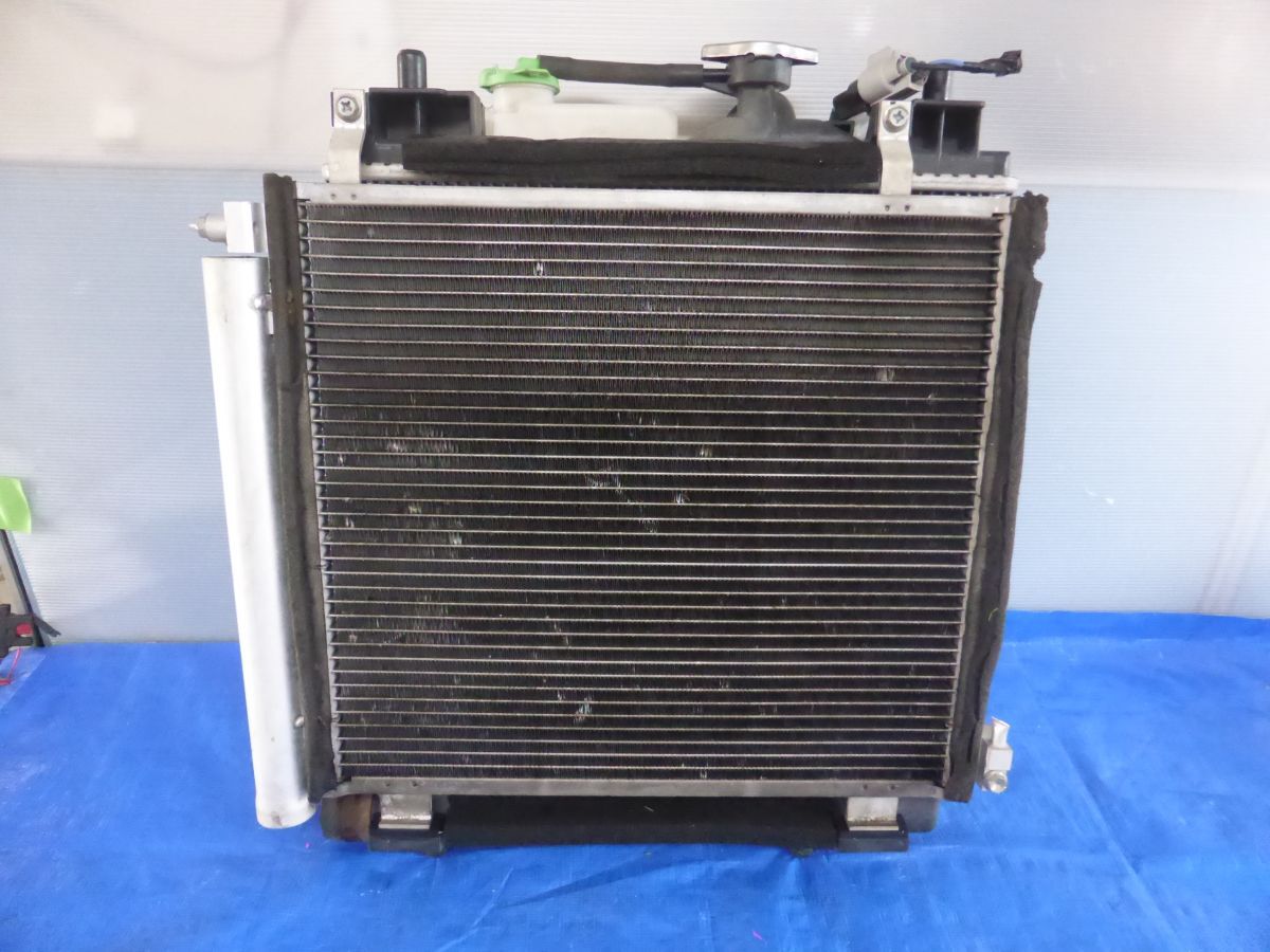 ト 10-1 ワゴンR MH34S ラジエーター ラジエター電動ファン コンデンサー ★ スペーシア MK32S 拍卖