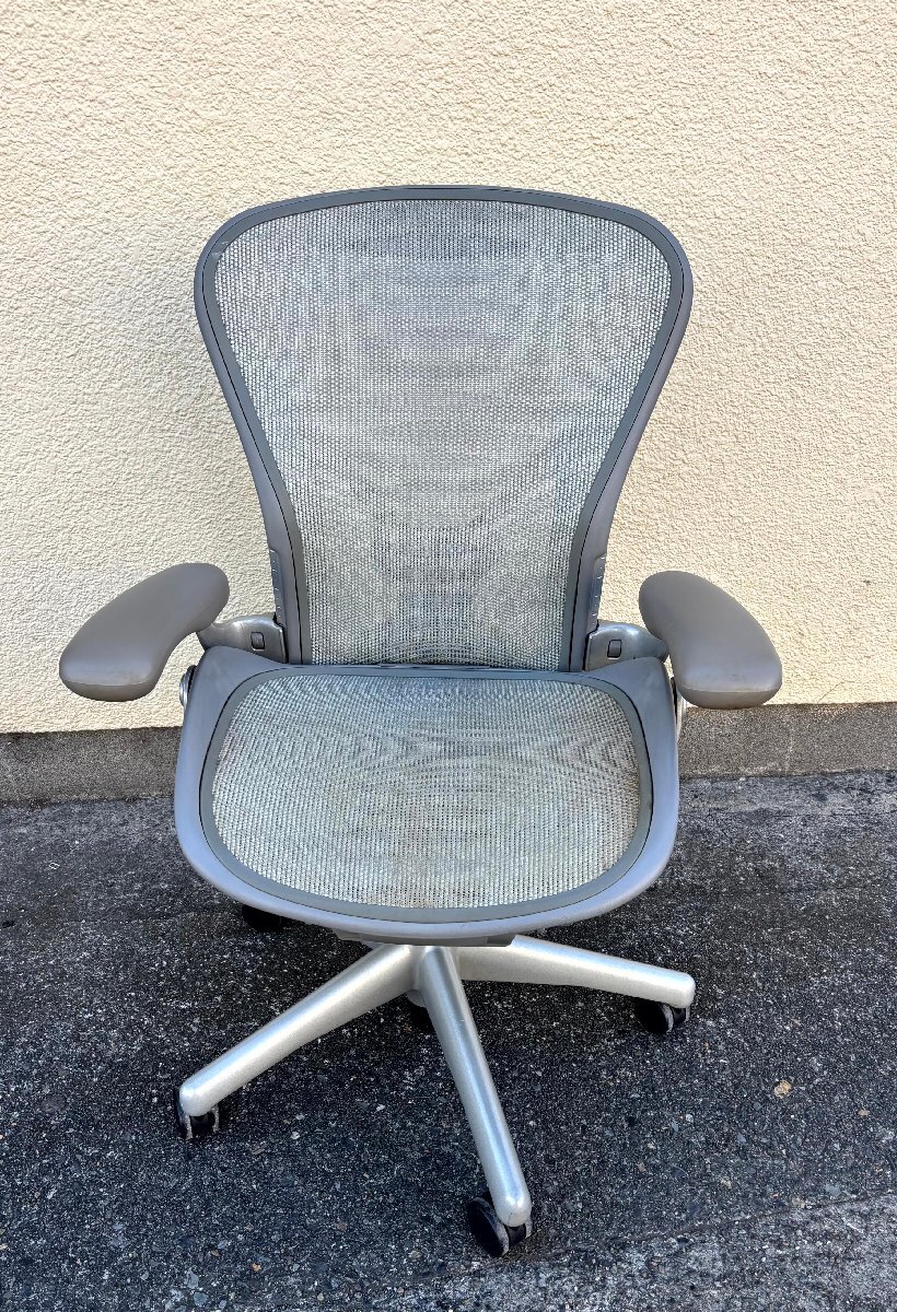 ハーマンミラー アーロンチェア Aサイズ ジャンク Herman Miller Aeron Chair拍卖