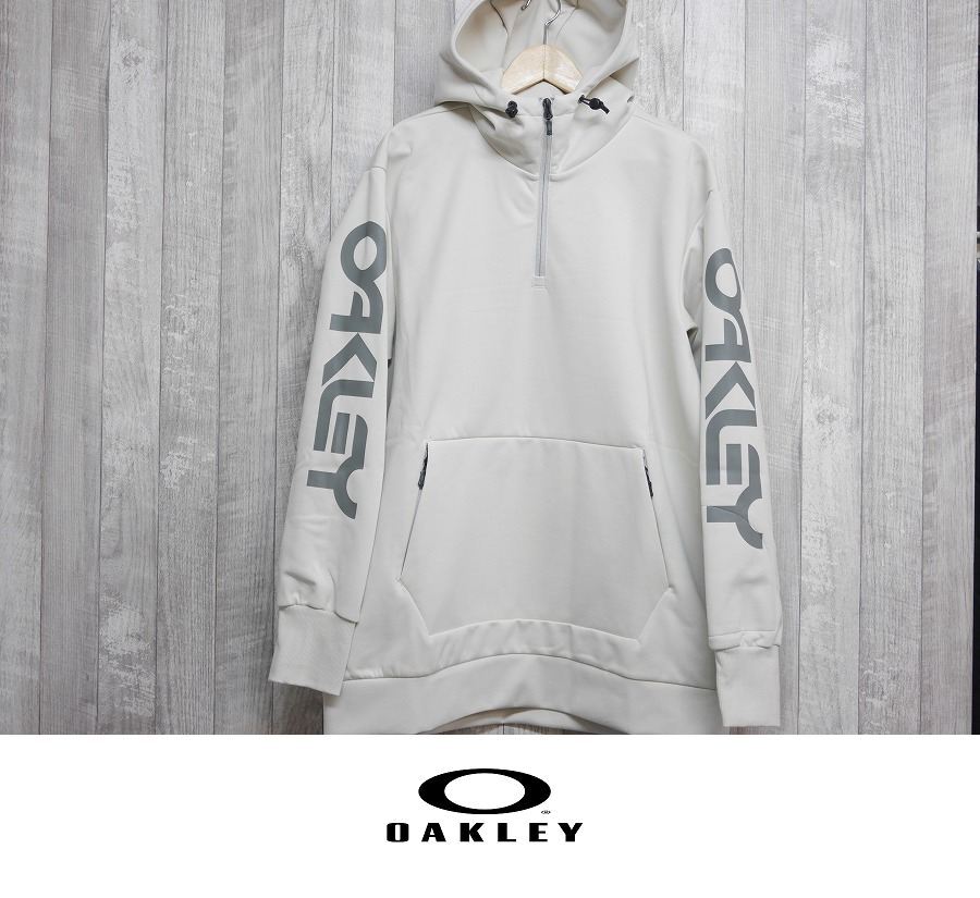 【新品】26 OAKLEY AMPHIBIAN WR ZIP HOODY 1.0 - Lサイズ - MIST 撥水 パーカー スノーボード ソフトシェル ジャケット 正規品拍卖