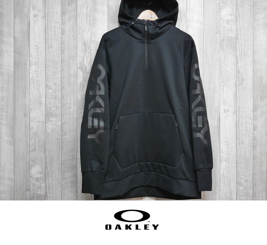【新品】26 OAKLEY AMPHIBIAN WR ZIP HOODY 1.0 - Mサイズ - BLACK/BLACK 撥水 パーカー スノーボード ソフトシェル ジャケット 正規品拍卖