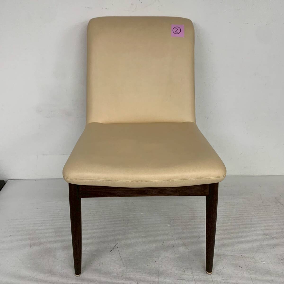 【カリモク】 刈谷木工 ダイニングチェア 木製 椅子 国産家具 チェア カリモク家具 木製家具 ② A0825拍卖