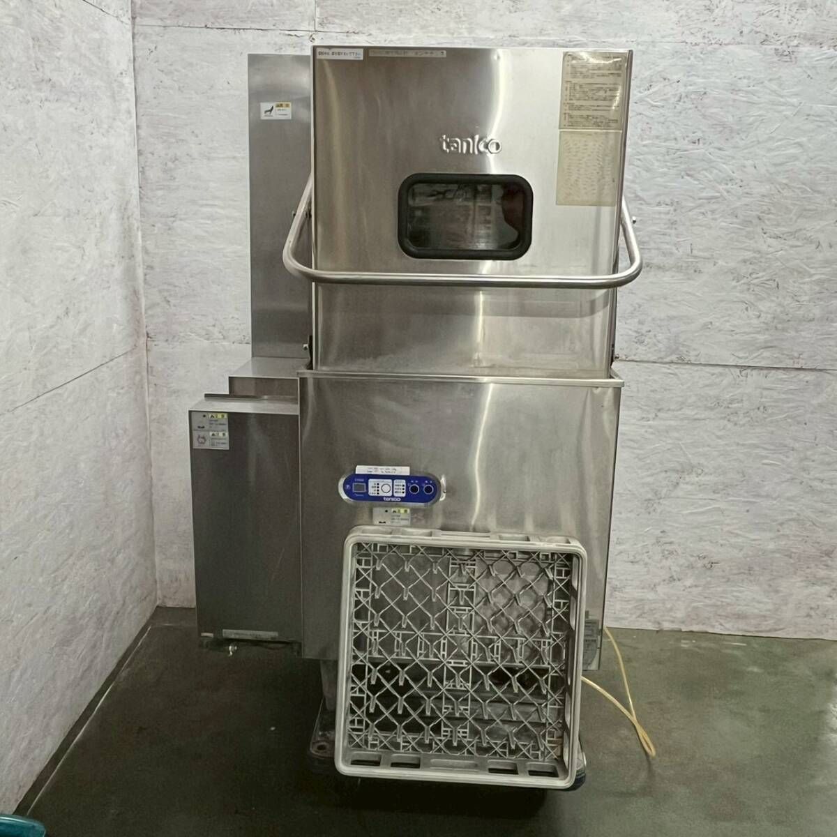 【tanico】 タニコー 業務用 自動食器洗浄機 TDWD-N60SBGL 動作確認済み ブースター付き 厨房 厨房機器 店舗 店舗用品 飲食店 A0830拍卖