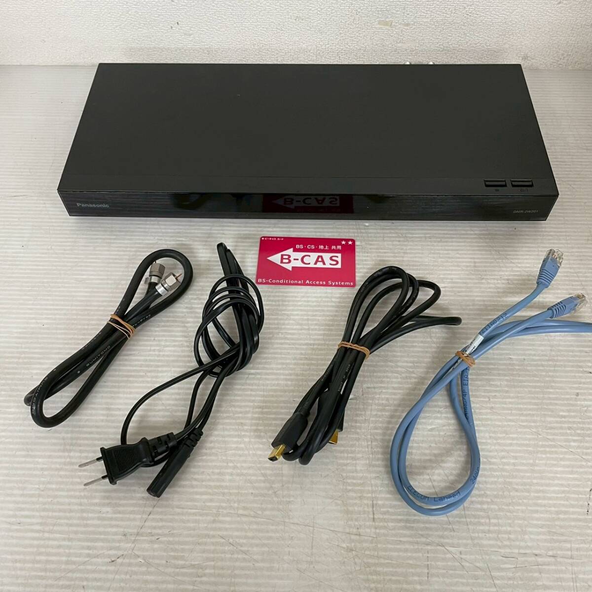 【Panasonic】 パナソニック ブルーレイレコーダー DMR-2W201 2021年製 Blu-ray BDレコーダー ブラック A0840拍卖