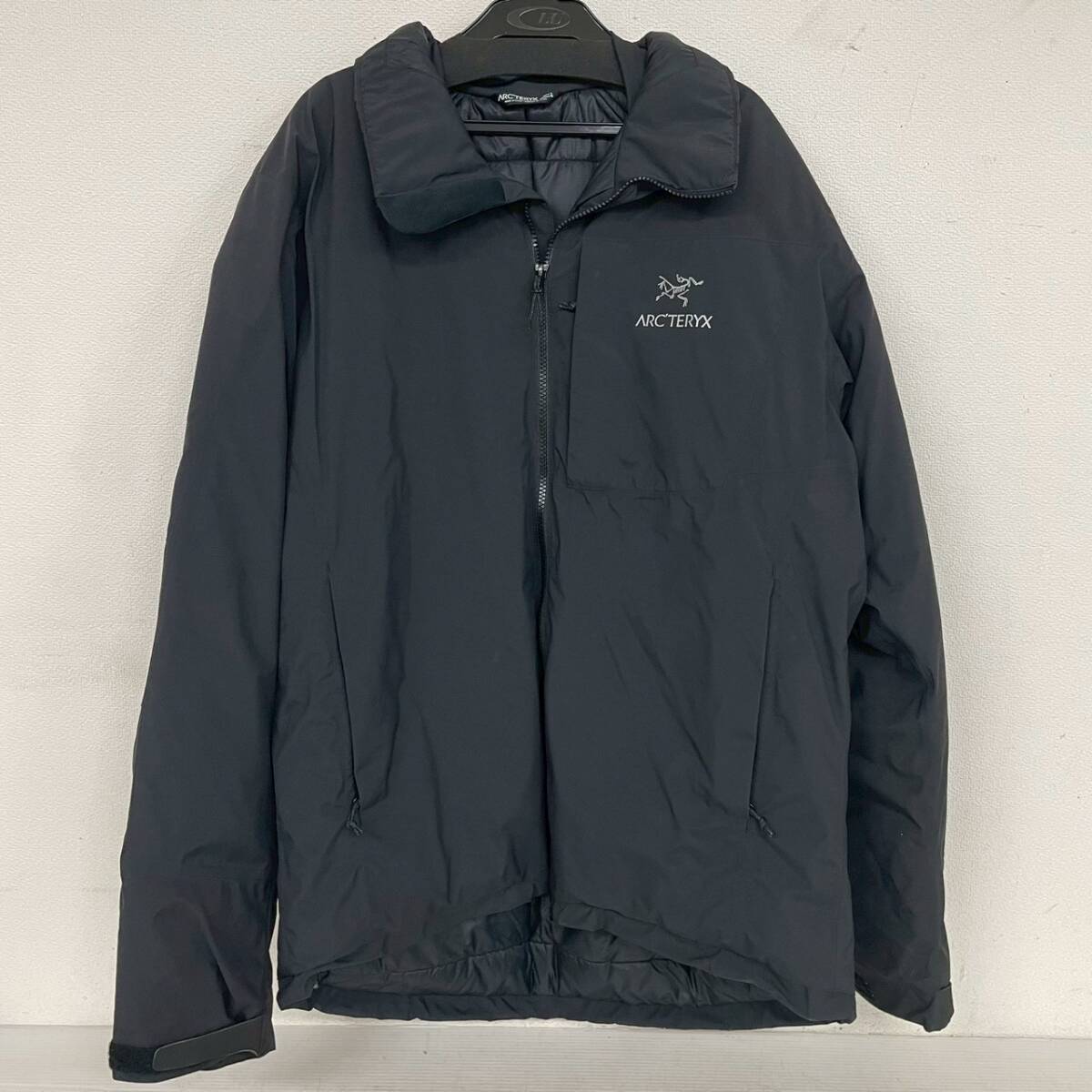 【正規品】ARC’TERYX アークテリクス カッパー メンズ 極美品 WINDSTOPPER 中綿 ジャケット ウィンドブレーカー 着用歴少 ブラック Y2416拍卖