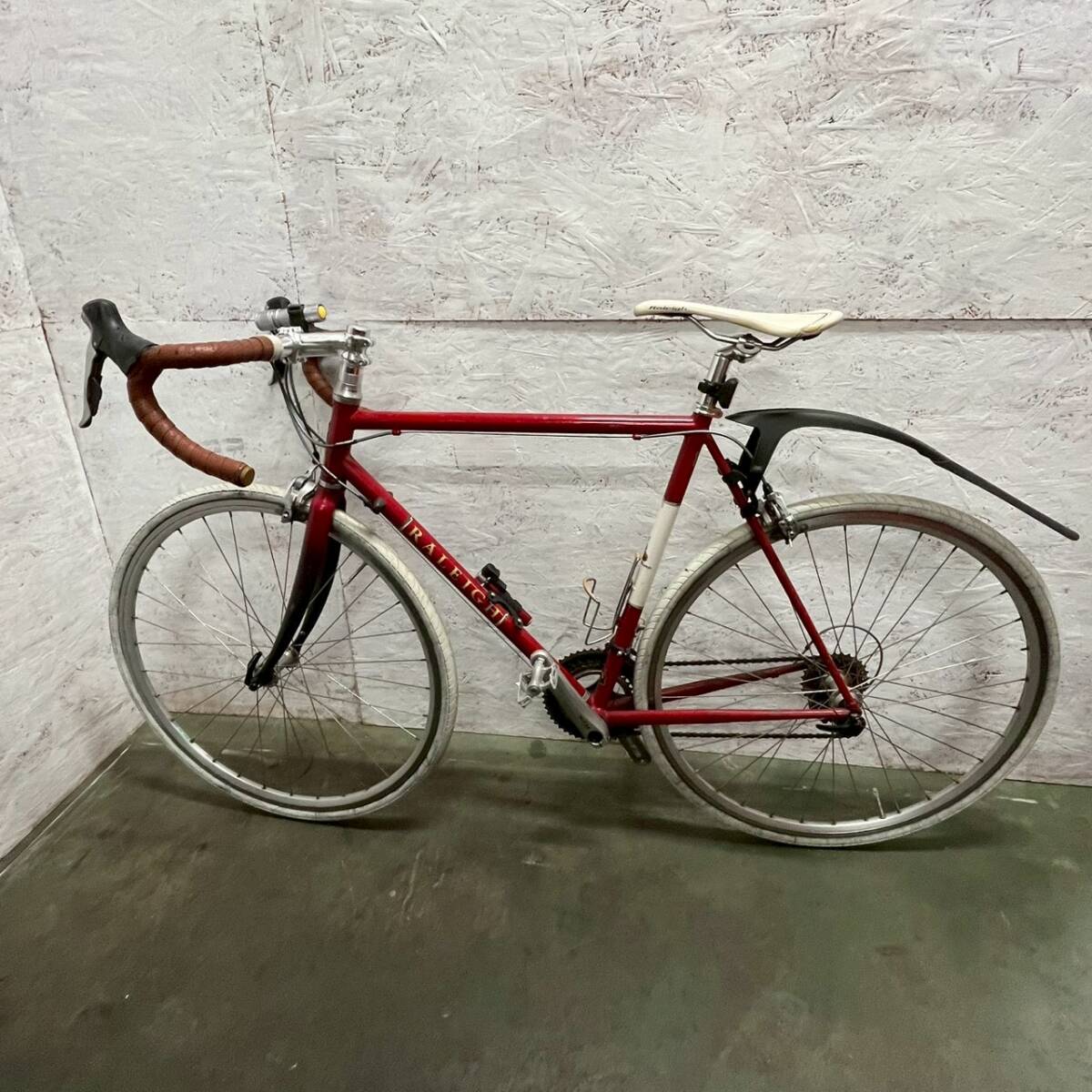 RALEIGH ラレー ロードバイク フロントカーボン 自転車 アウトドア サイクリング 中古 シマノパーツ Y2420拍卖