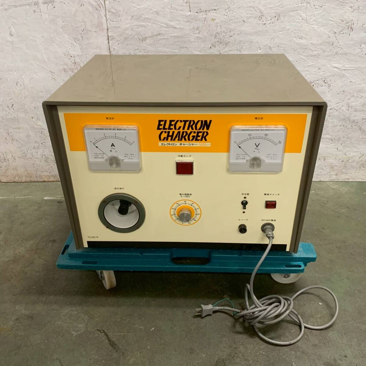 ELECTRON CHARGER 電気水生成機 TU-100B 60Hz 動作確認済 エレクトロンチャージャー 本体のみ 電気水製造機 Y2421拍卖