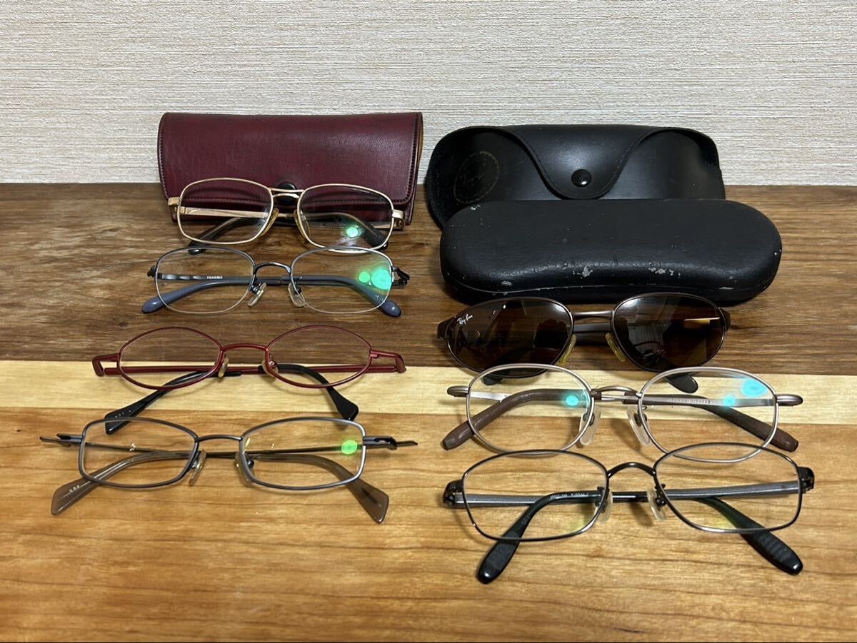 メガネ7点まとめて1/20-10k takeo kikuchiray・ban他まとめて拍卖