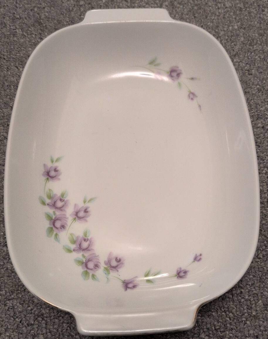 大皿 NORITAKE NIPPON TOKI KAISHA JAPAN Fantasy ノリタケ パープルローズ 昭和レトロ プレート拍卖