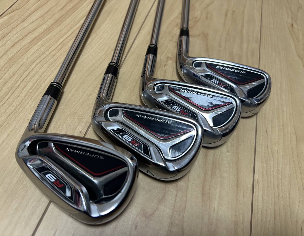 テーラーメイド R9 SUPERMAX アイアン ウェッジ 8本セット メンズ S TaylorMade拍卖