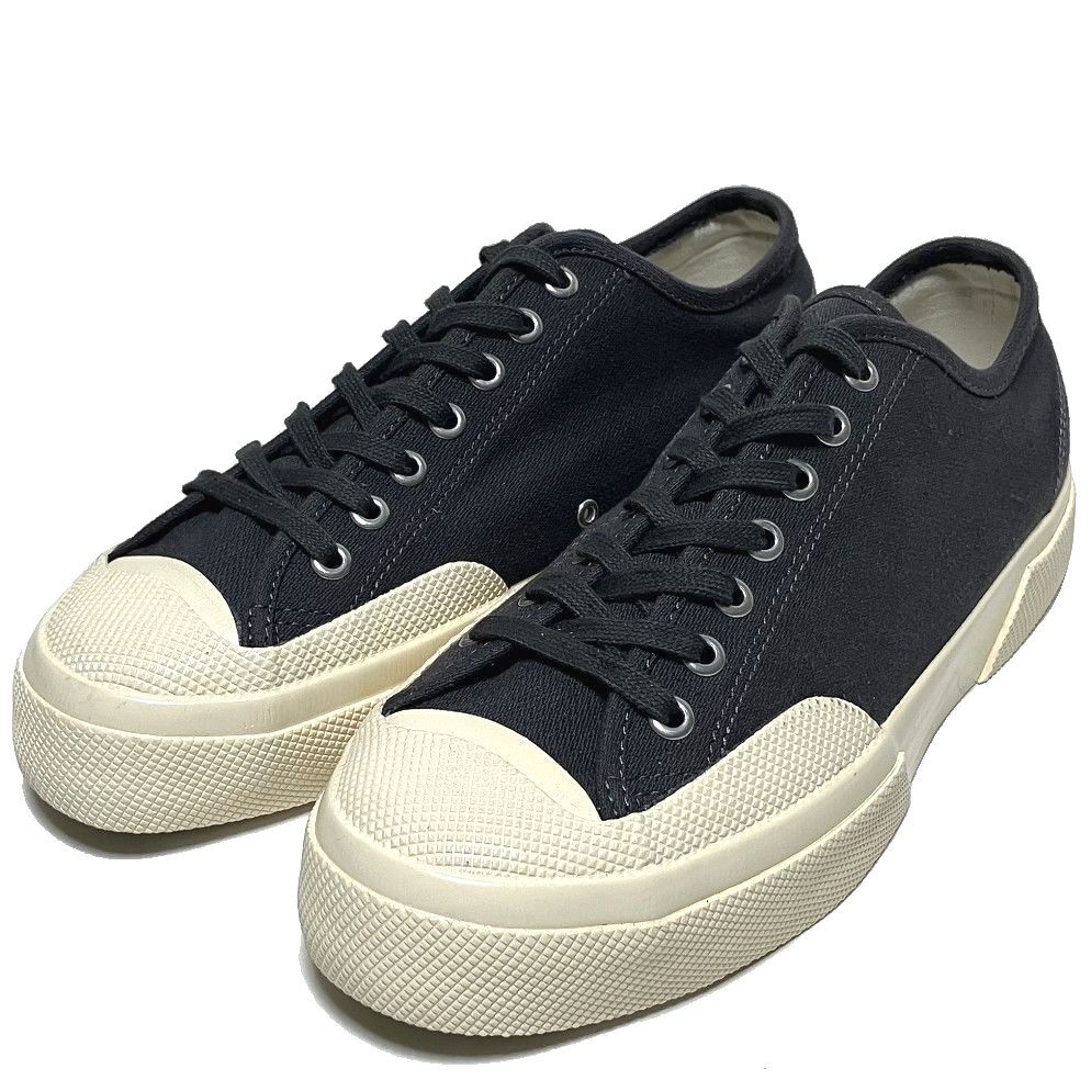 未使用 ARTIFACT by SUPERGA ブロークンツイル キャンバス スニーカー チャコール系 USA:7.5 甲薄 25.5 アーティファクト スペルガ拍卖