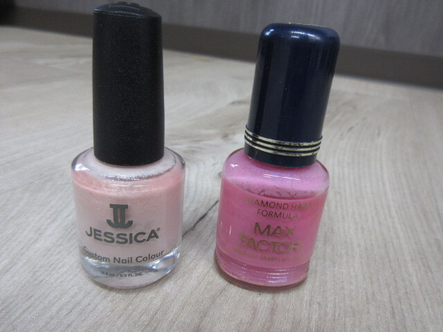 マックスファクターMAXFACTOR+JESSICA 残9分目 ネイルカラー計2本 マニキュア USED拍卖