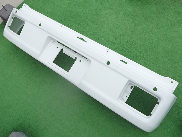 ☆微傷,送料安,ホワイト,素地★エブリイバンDA17Vリアバンパー,エブリイ,エブリィ,エブリーNV100クリッパーDG17Vスクラム,リヤバンパーRe:P拍卖