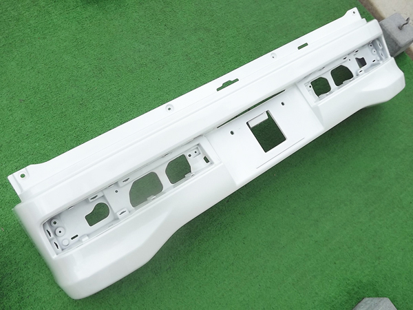 ☆準良品,送料安,ホワイトパール★エブリイワゴンDA17Wリアバンパー,エブリィ,エブリー,ワゴン,スクラムNV100クリッパー白リヤバンパーRe:P拍卖