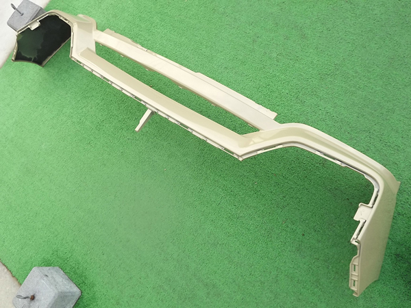 ☆微傷,送料安,ベージュ★タント ファンクロスLA650S/LA660Sフロントバンパー★シフォン トライLA650F/LA660F,純正,アッパー上セット黄Re:P拍卖