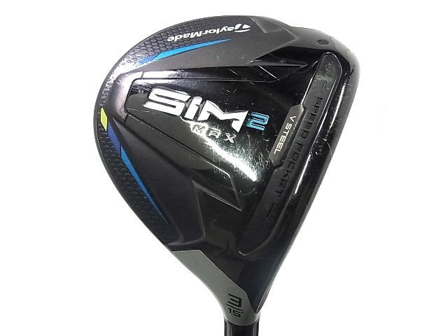 ■テーラーメイド■SIM2 MAX USA■3W■15■S■VENTUS BLUE FW 6■中古■拍卖
