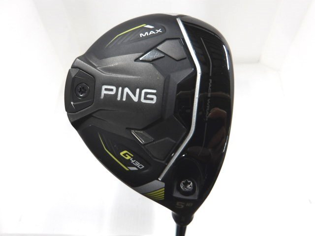 ■ピン■G430 MAX■5W■18■SR■ALTA J CB BLACK■中古■拍卖