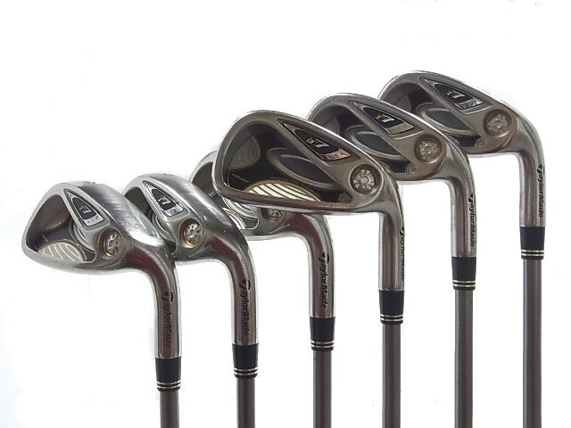 ■テーラーメイド■r7 DRAW 6本■5-P■R■RE-AX 55 PLUS■中古■拍卖