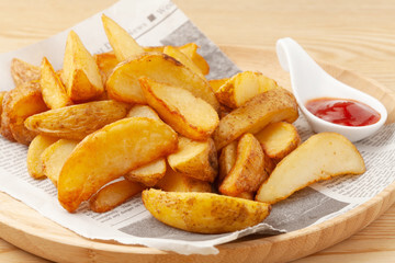 ■即決■ナチュラルカットポテト 皮付きポテト ポテトフライ 1kg(1kg×1パック) 同梱可能拍卖