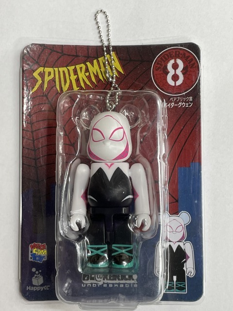 ■★BE@RBRIK Happyくじ MARVEL スパイダーマン ベアブリック賞 スパイダーグウェン拍卖