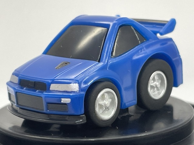 ■★ワンダ×タカラトミー ミニミニチョロQ 歴代GT-Rコレクション SKYLINE GT-R(R34)V-specⅡ(青)拍卖