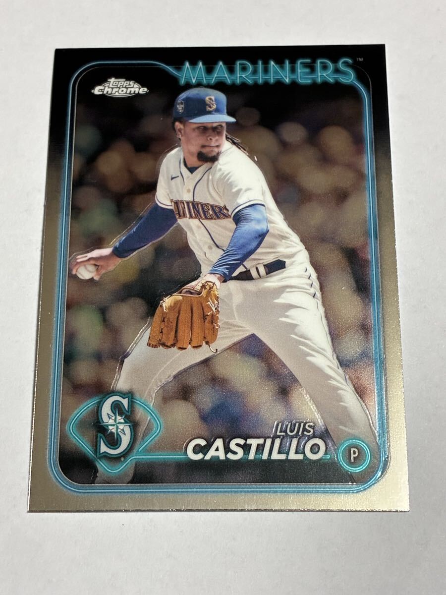 ルイス カスティーヨ LUIS CASTILLO 2024 TOPPS CHROME #129 MARINERS シアトル マリナーズ 即決拍卖
