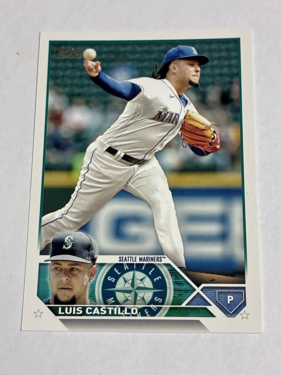 ルイス カスティーヨ LUIS CASTILLO 2023 TOPPS SERIES 2 #468 MARINERS シアトル マリナーズ 即決拍卖