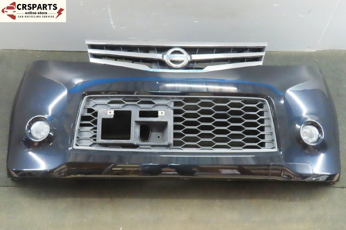 【即決】★送料込★ ルークス ハイウェイスター 純正 フロント バンパー フォグ付 グリル付 ZJ3 (71711-82KC) 中古 13897拍卖